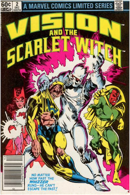Vision and the Scarlet Witch Limited Series #2 (1982). Click for values.