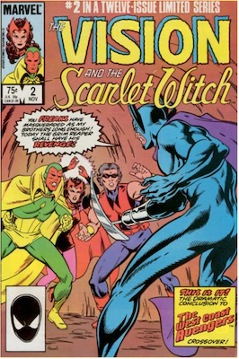 Vision and the Scarlet Witch #2. Click for values.
