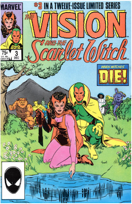 Vision and the Scarlet Witch #3. Click for values.
