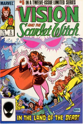 Vision and the Scarlet Witch #5. Click for values.