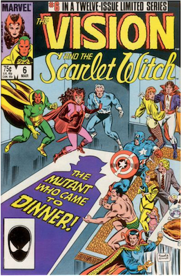 Vision and the Scarlet Witch #6. Click for values.