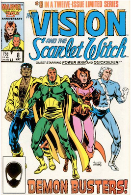 Vision and the Scarlet Witch #8. Click for values.