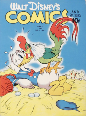 Walt Disney's Comics and Stories #19. Click for values.