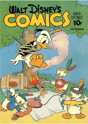 Walt Disney's Comics and Stories #24. Click for values.