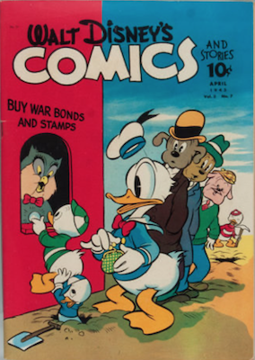 Walt Disney's Comics and Stories #31. Click for values.