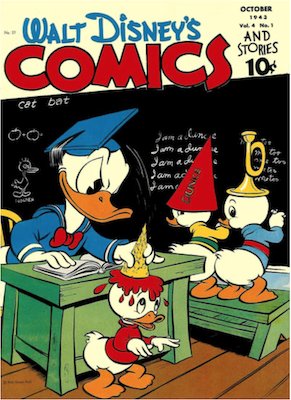 Walt Disney's Comics and Stories #37. Click for values.