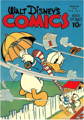 Walt Disney's Comics and Stories #42. Click for values.