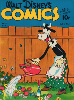 Walt Disney's Comics and Stories #8. Click for values.