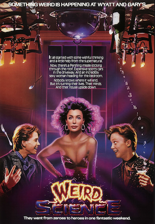 There was a 1985 Weird Science movie, starring Kelly le Brock, loosely based on this comic series. There was a 1985 Weird Science movie, starring Kelly le Brock, loosely based on this comic series.