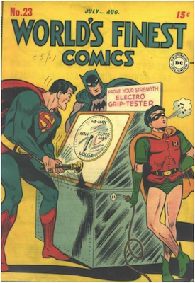 World's Finest Comics #23. Click for values.