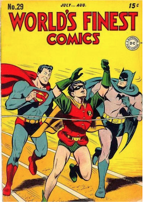 World's Finest Comics #29. Click for values.