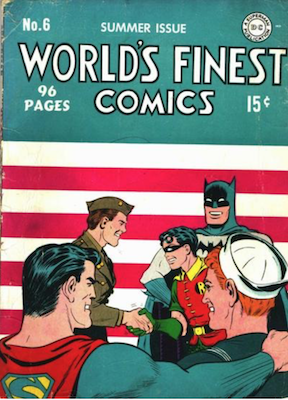World's Finest Comics #6. Click for values.