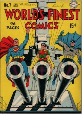 World's Finest Comics #7. Click for values.