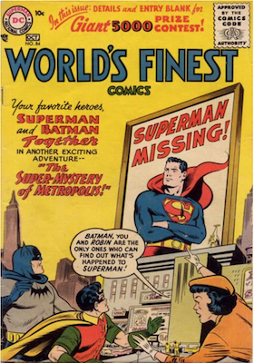 World's Finest Comics #84. Click for values. World's Finest Comics #84. Click for values.