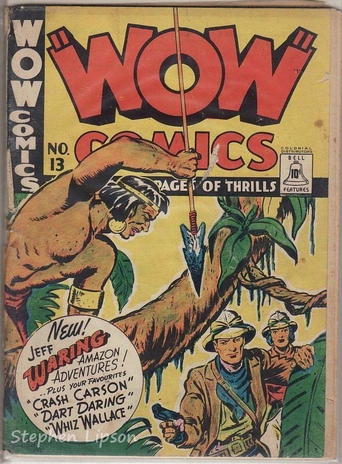Bell Features WOW Comics #13