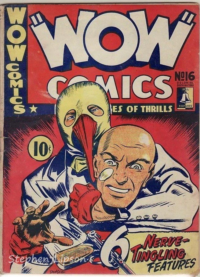 Bell Features WOW Comics #16