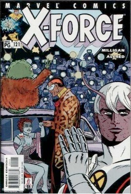 Origin and First Appearance, Spike, X-Force #121, Marvel Comics, 2001. Click for value Origin and First Appearance, Spike, X-Force #121, Marvel Comics, 2001. Click for value