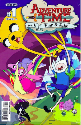 Adventure Time Comic #1. Click here for values.