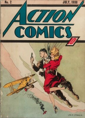 Origin and First Appearance, Fat Man, Action Comics #2, DC Comics, 1938. Click for value