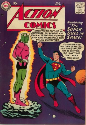 Origin and First Appearance, Brainiac, Action Comics #242, DC Comics, 1958. Click for value