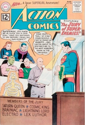 Action Comics #286, Superman Revenge Squad, first appearance. Click for values