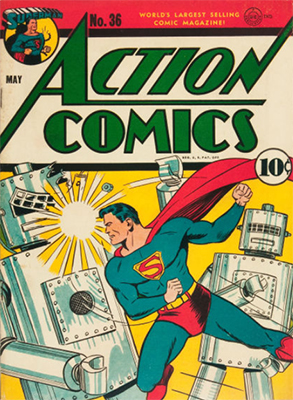 Action Comics #36. Click for values