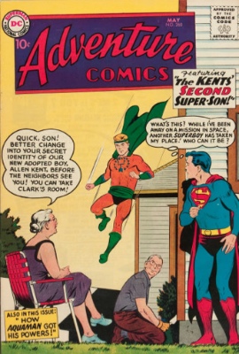 Adventure Comics #260: Origin of Aquaman's Powers. Click for values