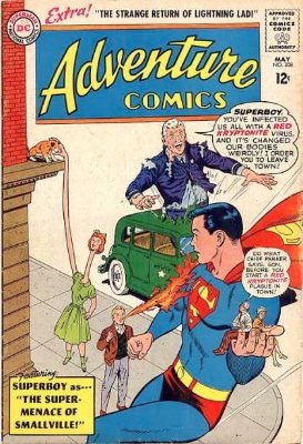 Adventure Comics #308: the return of Lightning Lad? Click for value