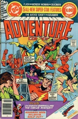 Adventure Comics #461 and #462: Death of Earth Two Batman storyline begins. Click for value