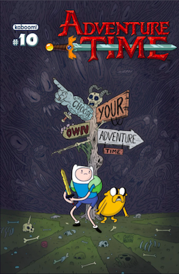 Adventure Time Comic #10. Click here for values.