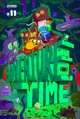 Adventure Time Comic #11. Click here for values.