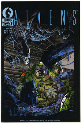 Aliens #1 (1988): 1st Solo Aliens Comic. Click for value