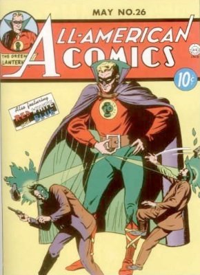 All-American Comics #26: First Appearance, Saragon the Sorcerer. Click for values