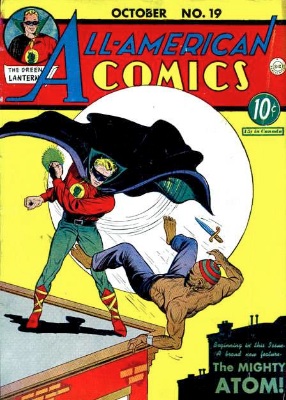 All-American Comics #19: First Appearance of the Atom. Click for values