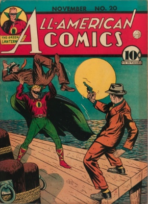 All-American Comics #20: Origin and First Appearance, Red Tornado. Click for values