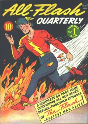 Golden Age All-Flash Quarterly #1. Click for values