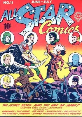 Click to check the value of the Golden Age comic, All-Star Comics #11