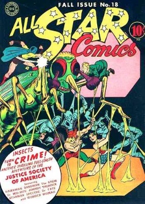 Click to check the value of the Golden Age comic, All-Star Comics #18