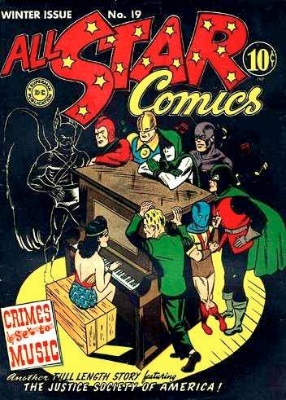 Click to check the value of the Golden Age comic, All-Star Comics #19