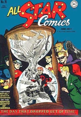 Origin and First Appearance, Per Degaton, All-Star Comics #35, June, 1947. Click for value