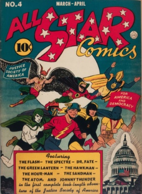 Justice Society of America Comic Values