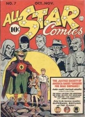 All Star Comics #7: first comic book with Batman and Superman together. Click for values