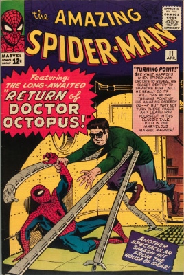 Amazing Spider-Man #11: Second appearance of Doctor Octopus. Click for values