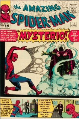 100 Hot Comics: Amazing Spider-Man 13, 1st Mysterio. Click to buy a copy at Goldin