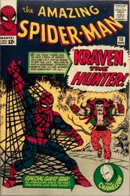 Amazing Spider-Man #15: first Kraven the Hunter. Click Here for Values