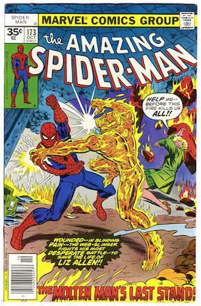 Amazing Spider-Man #173 Marvel 35 Cent Price Variant