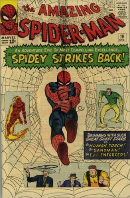 The Chameleon (Amazing Spider-Man #19, December, 1964). Click for values