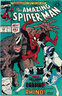 Amazing Spider-Man #344: 1st Appearance of Eddie Brock. Click for values