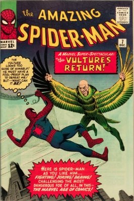 Amazing Spider-Man #7: Return of The Vulture. Click for values