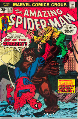 Amazing Spider-Man #139: Click Here for Values